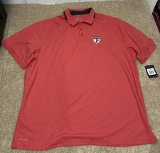 NEW Nike Golf Dri-Fit Men’s 3XL Red PENN Quakers Polo Shirt IVY League