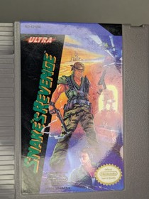 Snake's Revenge (Nintendo, NES, 1990) W/ Box + Manual Authentic Tested Working