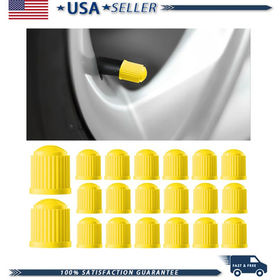 Car Tire Valve Stem Caps, 20PCS O-Ring Seal, Corrosion Resistant, Universal SUV