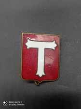 insigne , militaire , Ville , Sport , Politique , WW1, WW2 , à identifier .