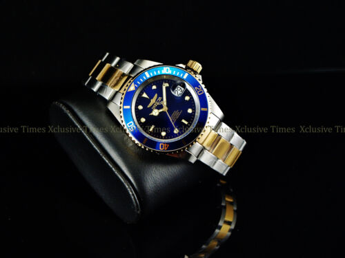 Reloj automático SS de 2 tonos Invicta para hombre 40 mm original PRO DIVER bisel borde de moneda - Imagen 2 de 10