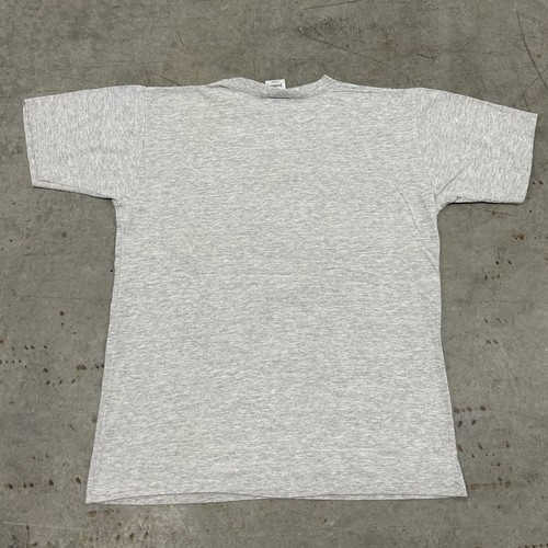 Vintage Desert Storm Gray T Shirt Adult Size Medium 90s Rare Map Military Army - Picture 8 of 8