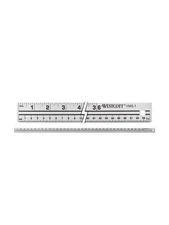 Westcott YMS-1 39In Aluminum Yard/Meter Stick