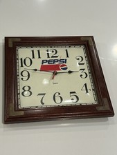vintage pepsi wall clock