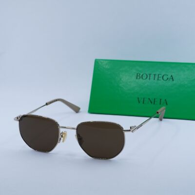 Final Price! Bottega Veneta BV1301S 003 Gold Brown Sunglasses Bottega Veneta BV1301S Sunglasses main image 4