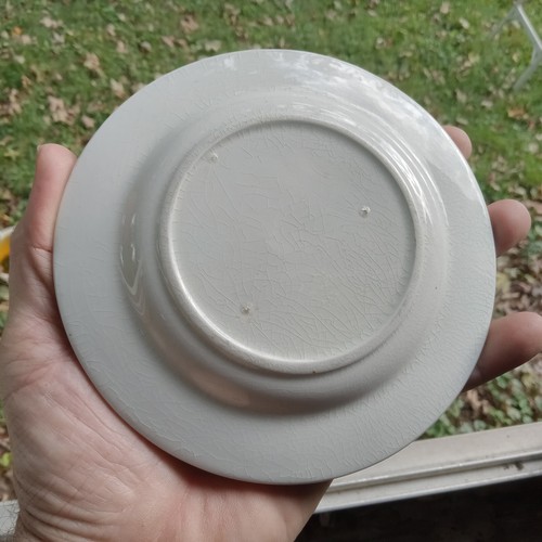 1860s "KABYLES" ABC CHILD'S ALPHABET PLATE STAFFORDSHIRE CHINA ETHNIC BERBERS - Picture 4 of 6