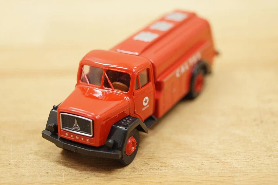 Ho 1:87 BREKINA 46022 Magirus 125 Eckhauber Petroliera " Caltex " Nuovo IN Conf - Immagine 4 di 4
