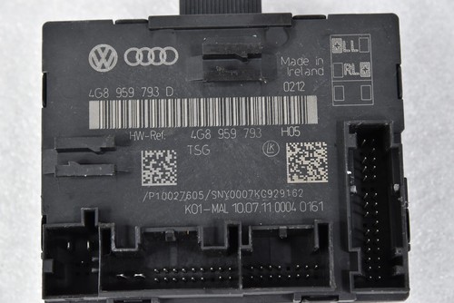 ๐ 2012-2017 AUDI A6 C7 LEFT DRIVER FRONT DOOR CONTROL MODULE OEM - Picture 13 of 23