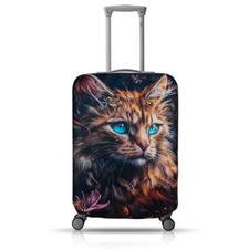 Luggage Cover, Elastic Washable Stretchable Suitcase XL 29-32 inch suitcase