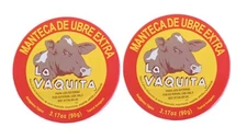 2 Pack La Vaquita Extra Strength Udder Balm Manteca Ubre De Vaca Pain Relief 