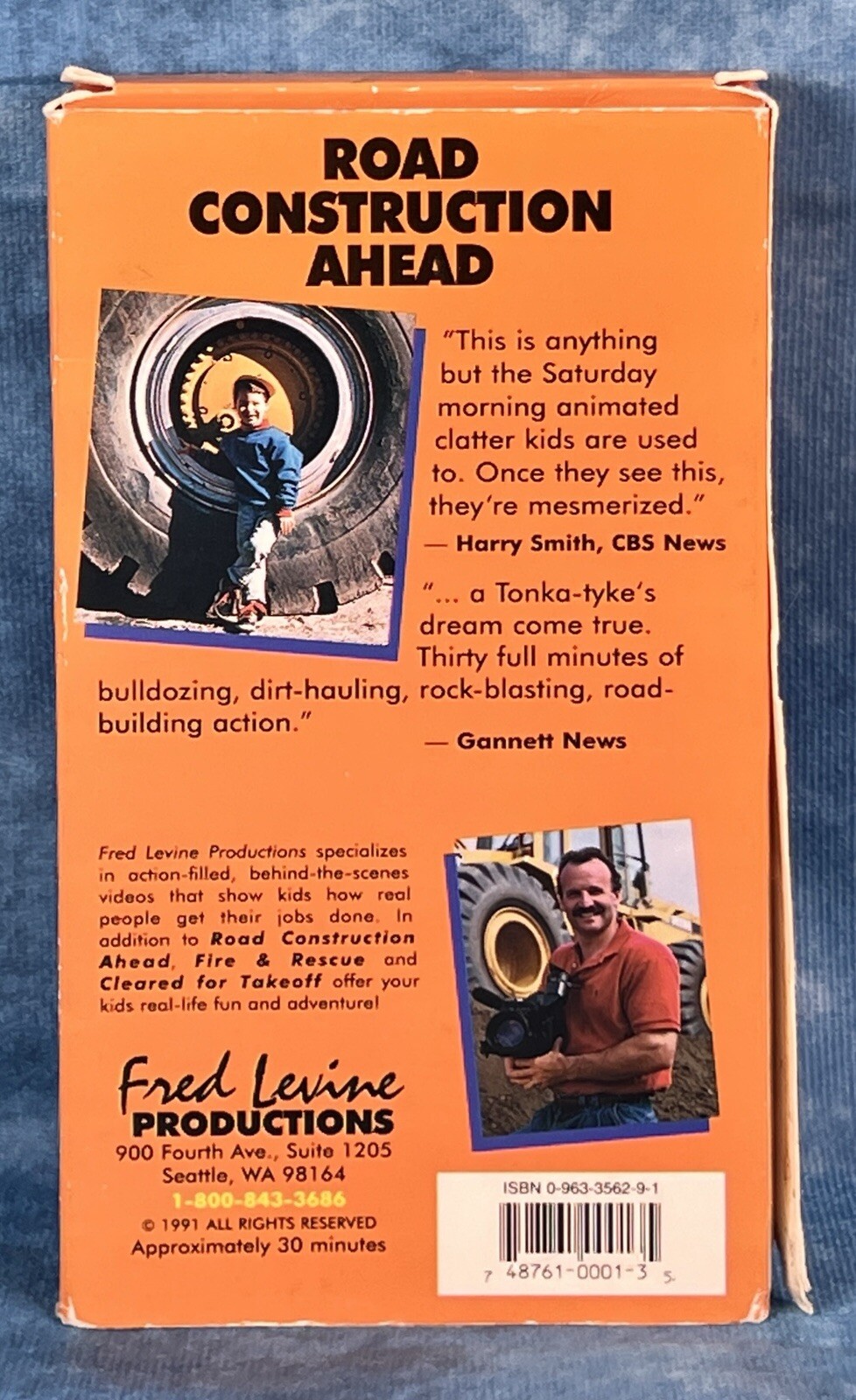 Road Construction Ahead (VHS) for sale online | eBay