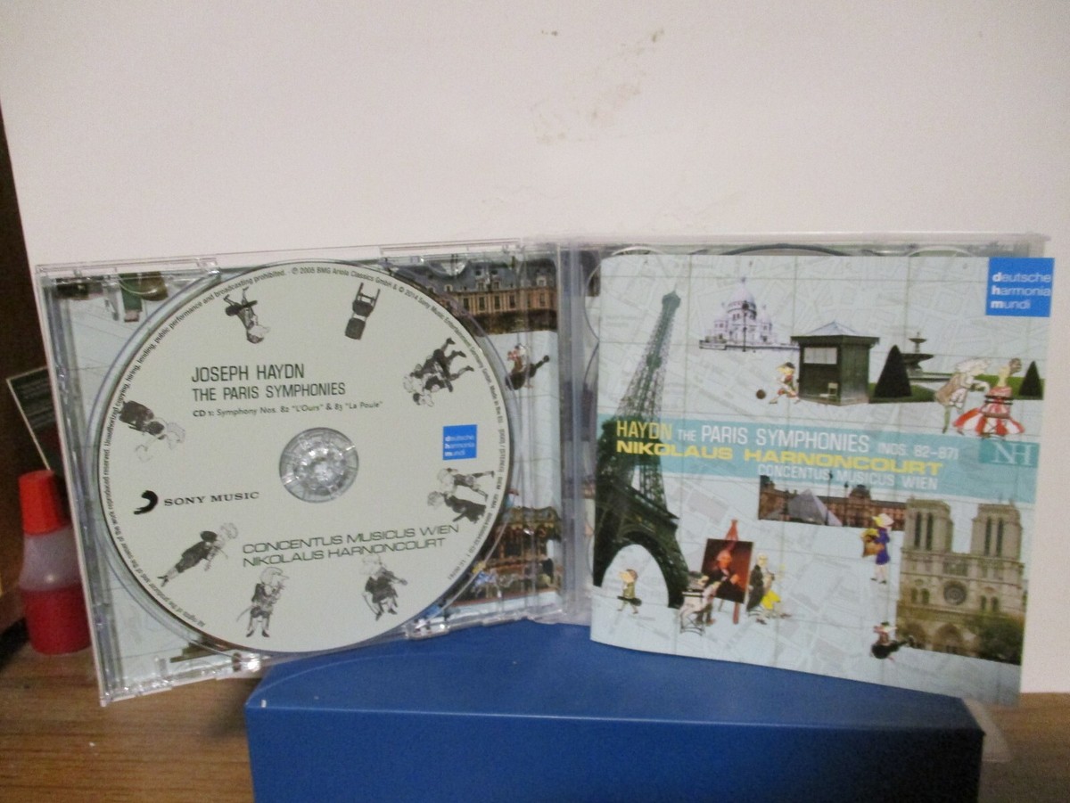 Haydn - the Paris Symphonies - Harnoncourt - 3 CD Set - MINT