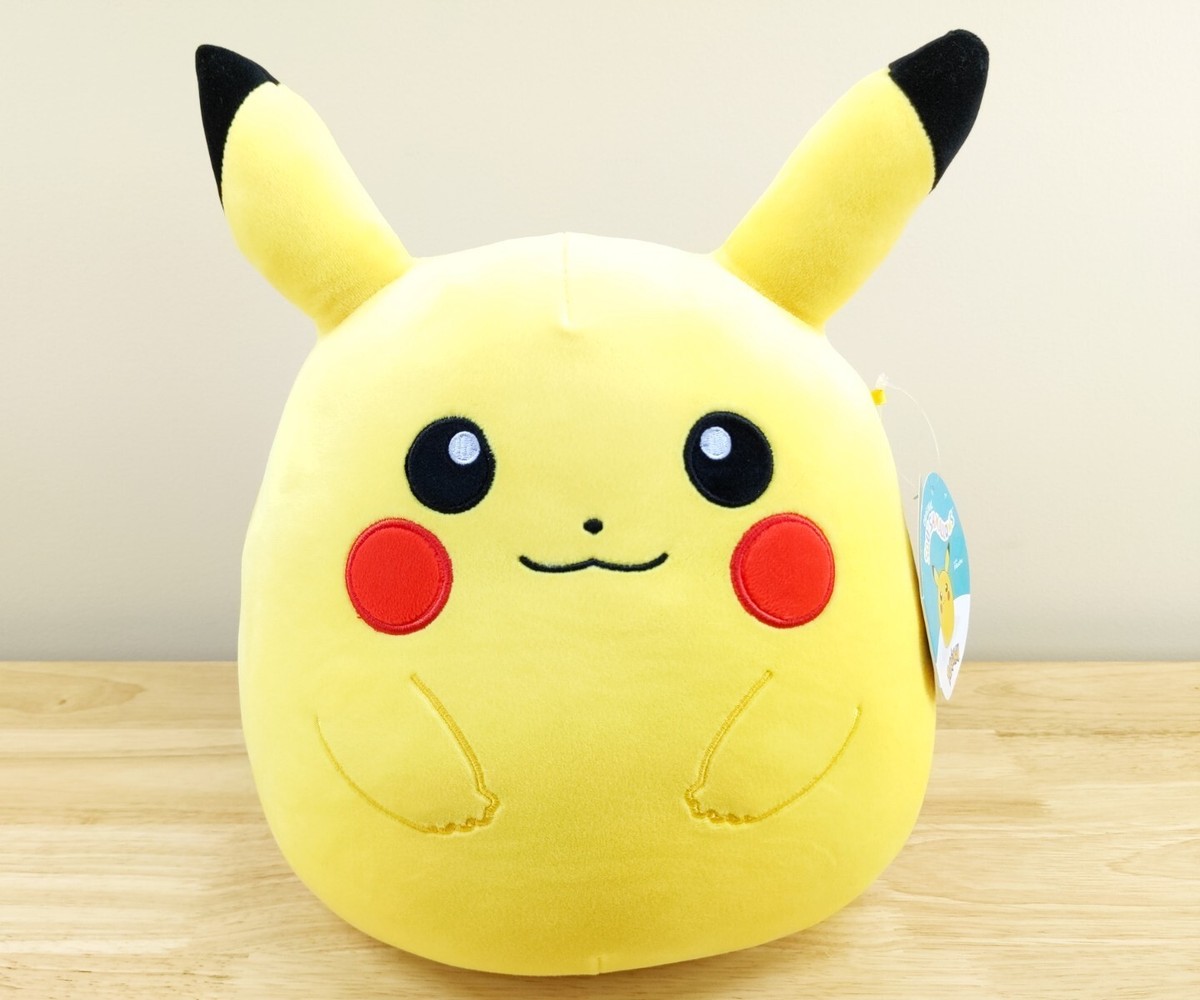 Pikachu Pokemon 10” ORIGINAL SQUISHMALLOWS - SQPK00008 Pikachu Pokemon 10” ORIGINAL SQUISHMALLOWS - SQPK00008
