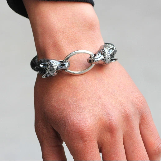 Wolf Bracelet for sale | eBay