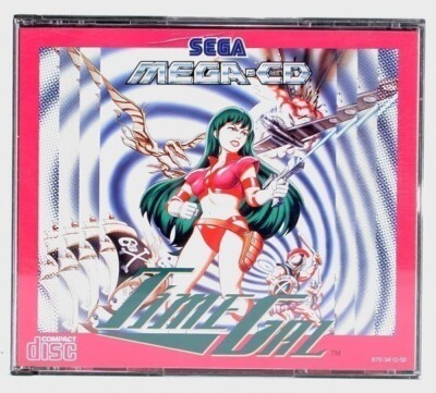 SEGA Mega CD - Time Gal EU mit OVP OVP beschädigt