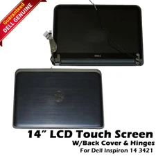 New Dell Inspiron 14R 5421 5437 14" Touch Screen LCD Assembly CVND5 5NM91 D7V78