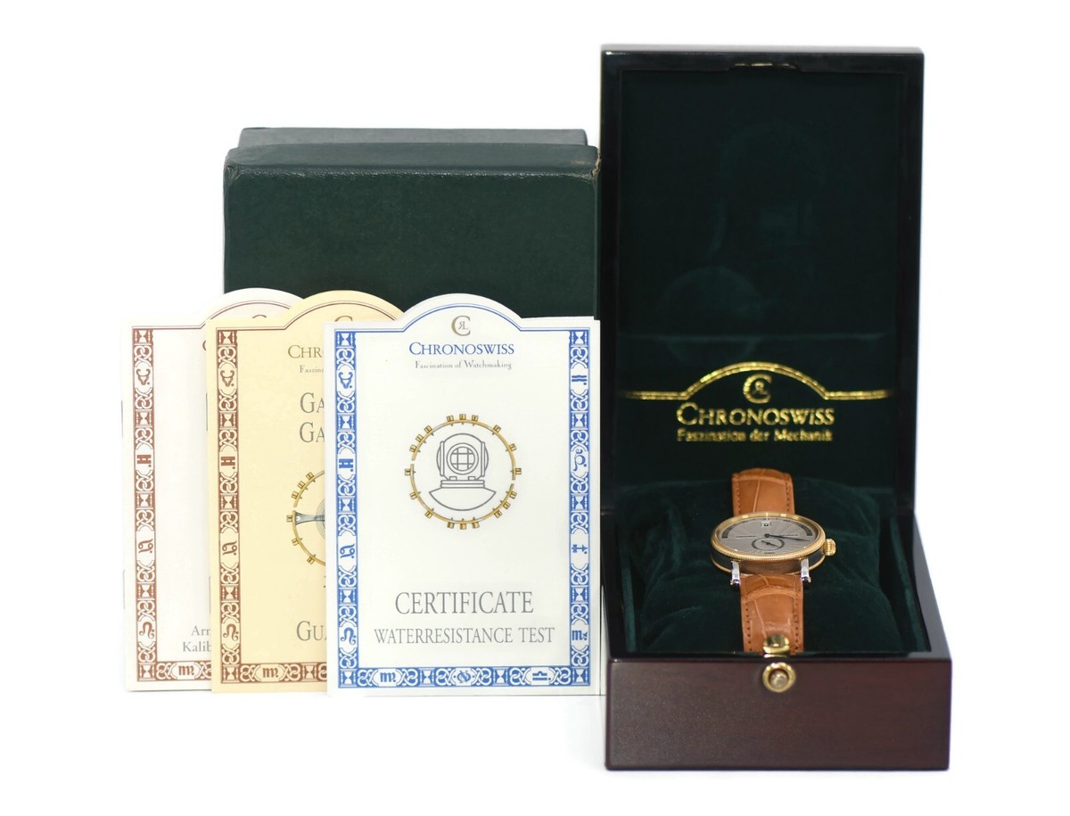 Chronoswiss Delphis 18K/Stainless Steel Watch CH1422