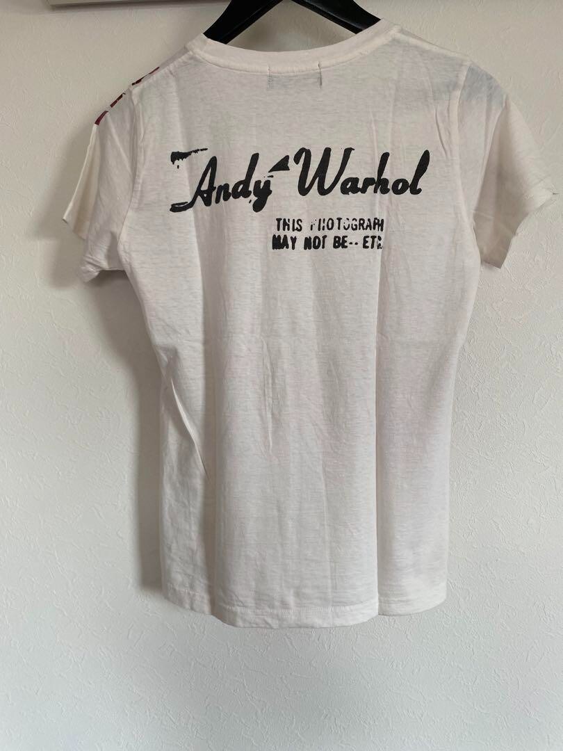 HYSTERIC GLAMOUR Andy Warhol Tシャツ Andy Warhol Hysteric Glamour Think Rich Look Poor Shirt