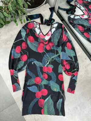 Roberto Cavalli Cashmere Dress Women`s Size 38