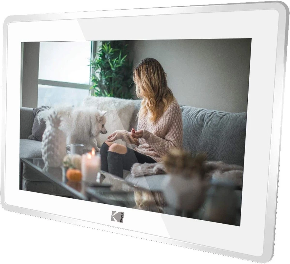 Kodak 10" Digital Picture Frame with WiFi and Multi-Touch Display Matte White - Image 3 of 4