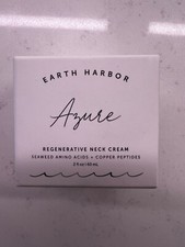 Earth Harbor Azure Regenerative Neck Cream 2 oz NIB*