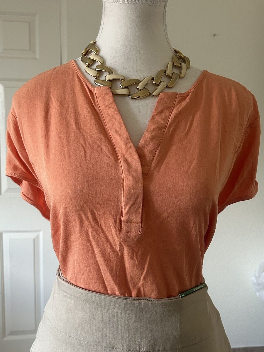 Cora Short Sleeved Blouse in Shell Cora Short Sleeved Blouse in Shell