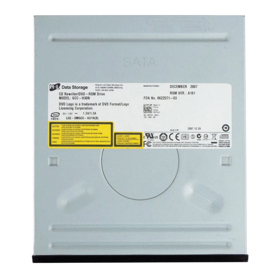 Dell 0hp422 Gcc-h30n 5.25'' Cd Rewriter/Dvd-Rom Drive Sata - Image 3 of 3