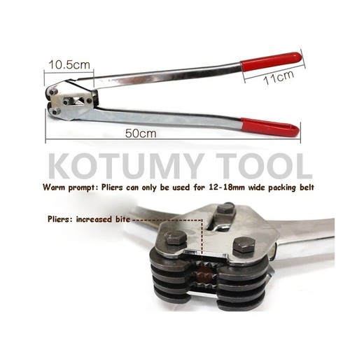 Manueller Kunststoff Stahl Bandspanner Umreifungsmaschine PET Banderolier Bindemaschine, - Bild 3 von 9