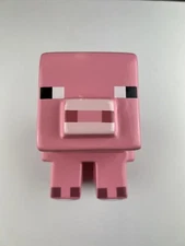 Minecraft Pink Pig Piggy Bank BRAND NEW Ceramic Coin Saving - A Minecraft Movie