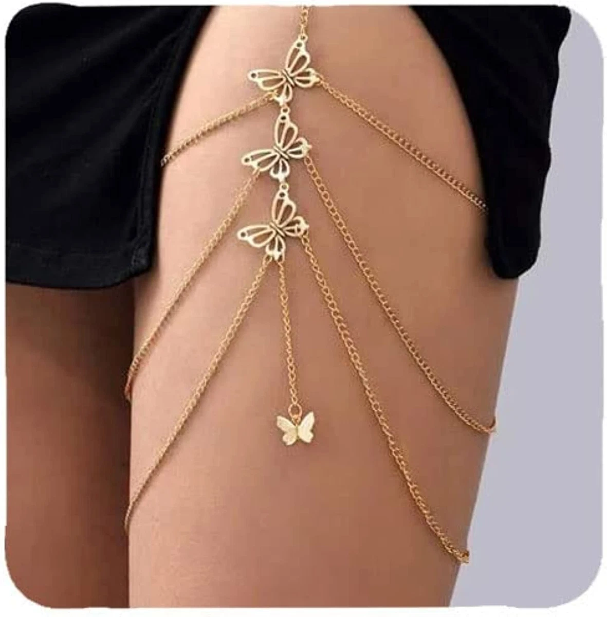 Thigh chain best sale jewelry
