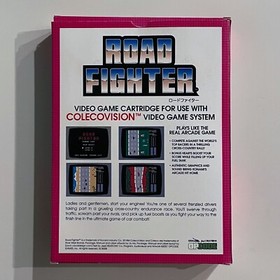 Road Fighter ColecoVision Coleco Complete in Box / Mint No Longer in Print