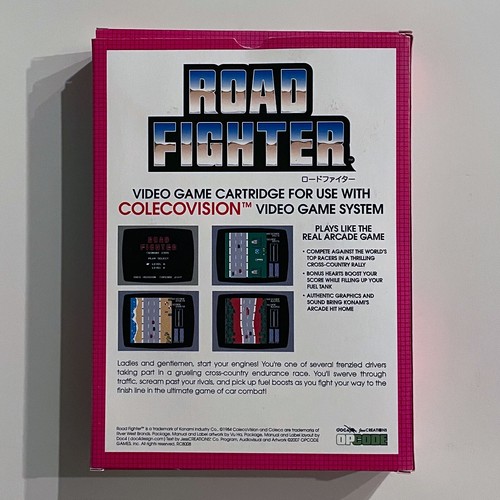 Road Fighter ColecoVision Coleco komplett in Box / neuwertig nicht mehr im Druck - Bild 3 von 8