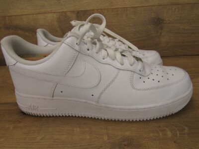 NIKE Air Force 1 07' Triple White Leather Mens Sneakers 11 45 | eBay كنب بنفسجي فاتح NIKE Air Force 1 07' Triple White Leather Mens Sneakers 11 45 | eBay كنب بنفسجي فاتح