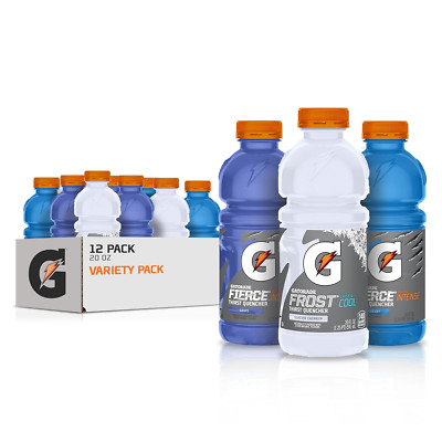 Original Thirst Quencher Fierce Variety Pack, 20 Oz, Pack Of 12
