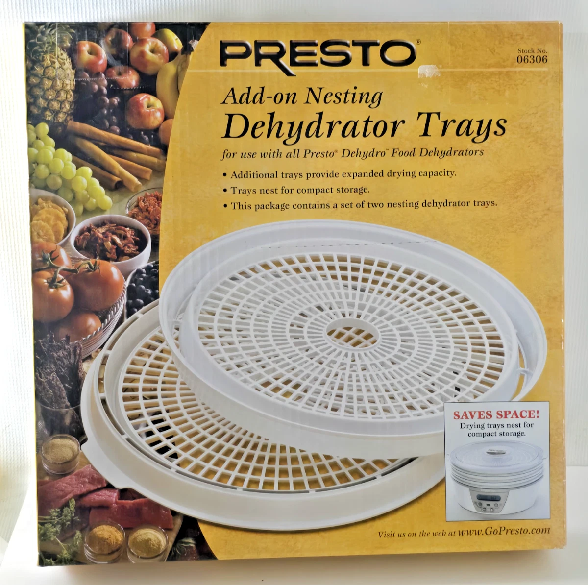 Presto Dehydro Food Dehydrator Trays - Thumbnail 4