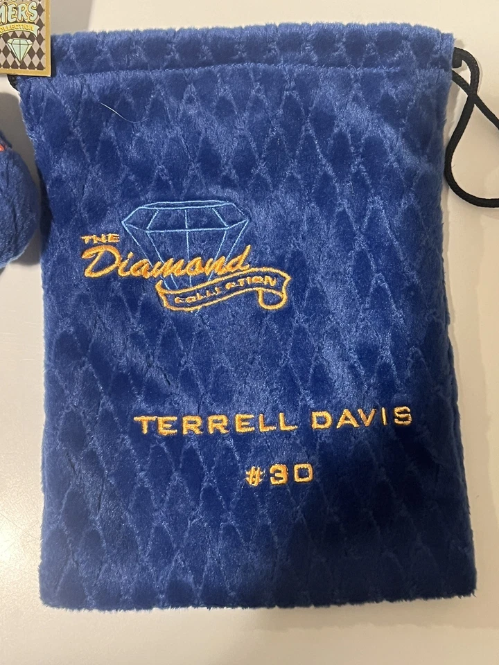 Vintage Terrell Davis Diamond Collection Bear Salvino’s Bammers Con Bolsa Foto 3 de 4