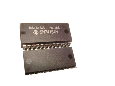 SN74154N Texas Instruments - 4-LINE TO 16-LINE DECODERS/MEMULTIPLEXERS ...