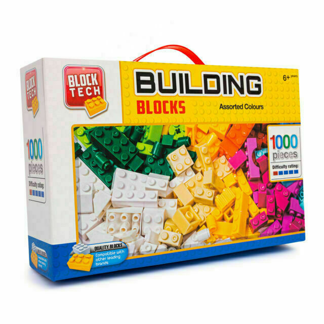 Block Tech Building Bricks, Assorted - 1000 Piece for sale online | eBay