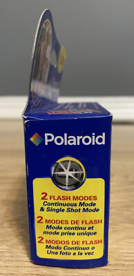 Polaroid Fun Shooter Flash Onyx Edition One Time Use 35mm 400ASA