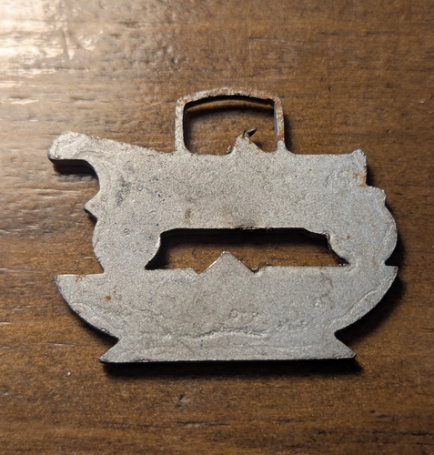 1910's-1920's Ford Model T The Universal Car Figural Steel Advertising Watch Fob - Picture 4 of 4
