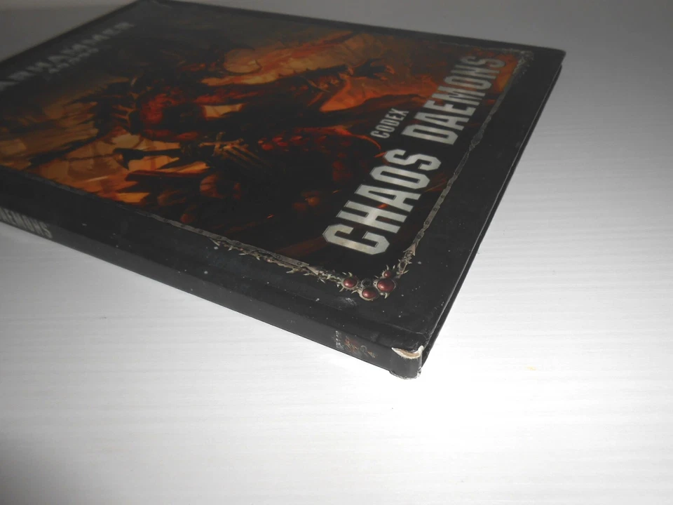 CHAOS DAEMONS CODEX WARHAMMER 40.000 MANUALE IN ITALIANO BUONO STATO - Immagine 4 di 4