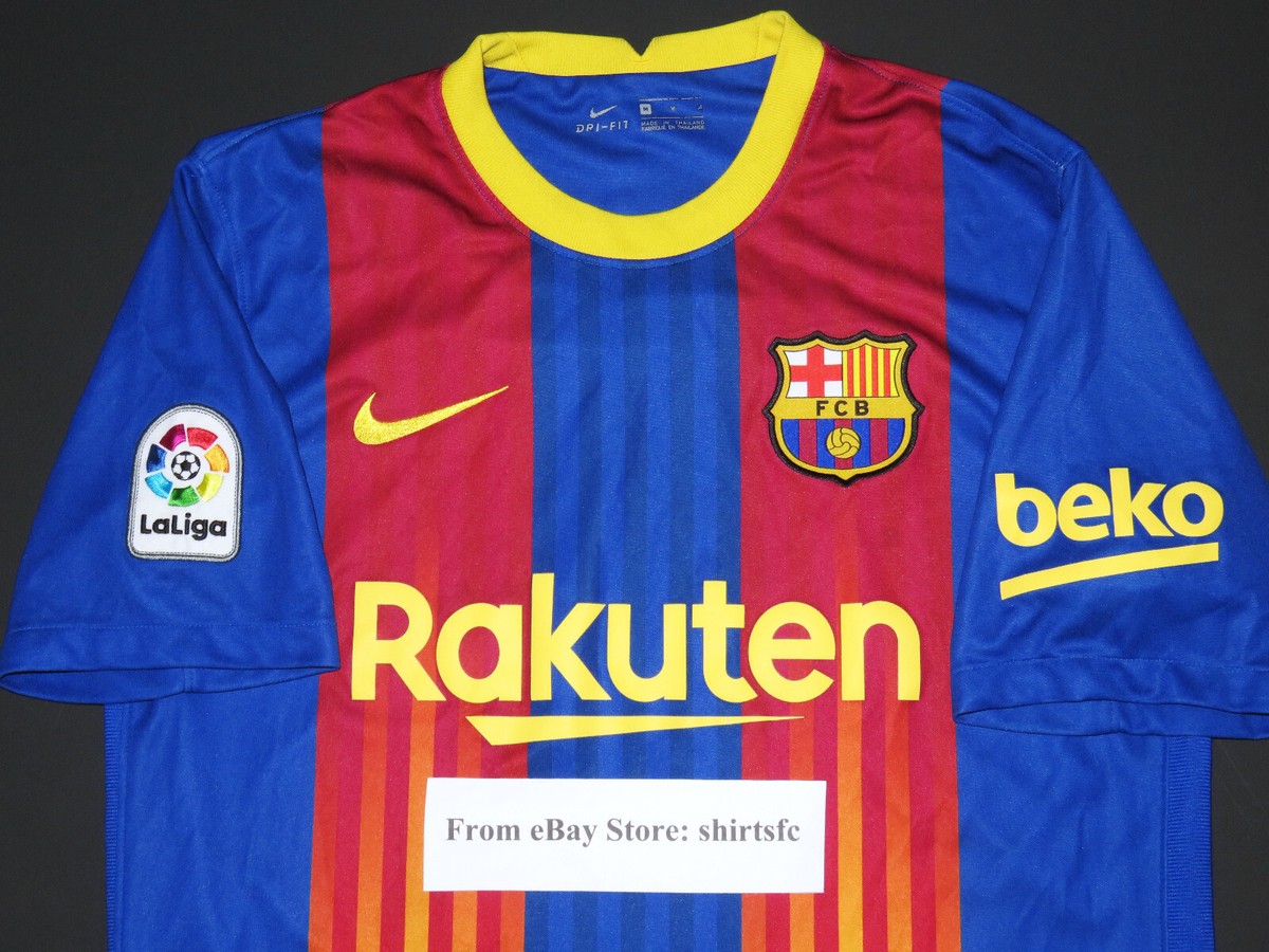 Nike FC Barcelona Messi メッシ L 2020-2021 Nike FC Barcelona El Clasico Edition Lionel Messi