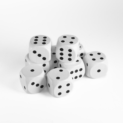 Spieltz Würfel - Große Augenwürfel aus Holz (20mm) - Bild 1 von 8