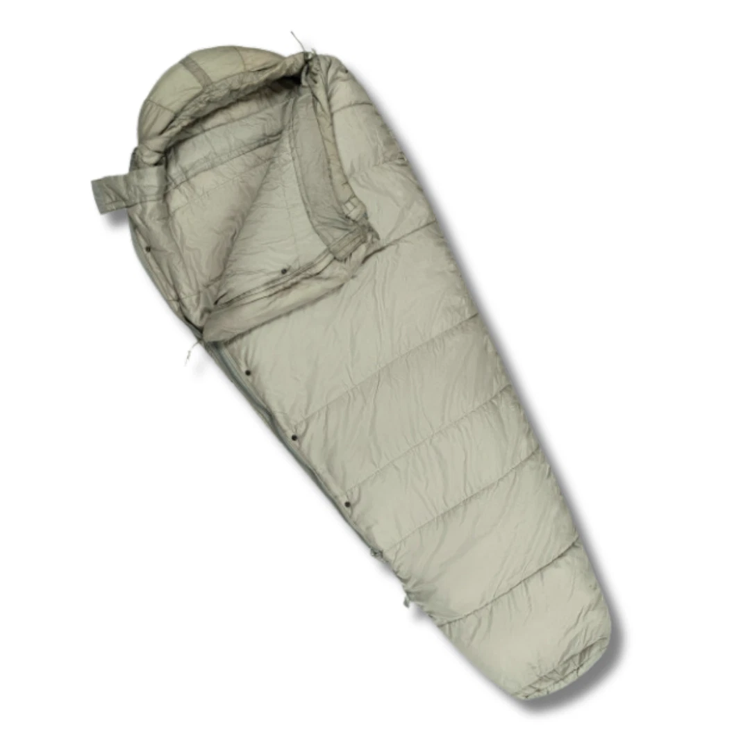 GI (IMSS) Intermediate Sleeping Bag, Ripstop -10°F, Urban Gray, USA Made, Used
