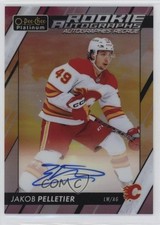 2024 O-Pee-Chee Platinum 2023-24 Update Rookie Sunset Jakob Pelletier Auto 1j8k