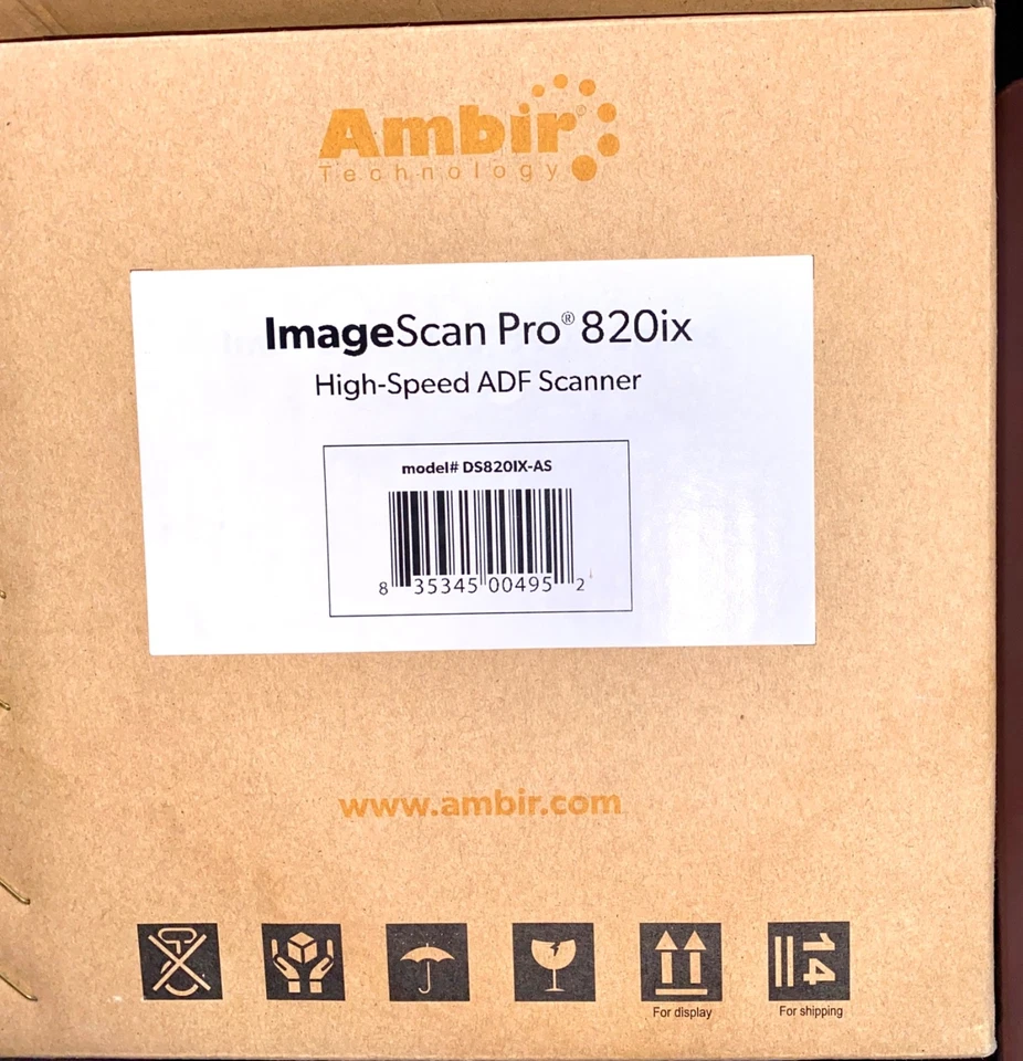 AMBIR ImageScan Pro 820ix Sheetfed Scanner - 600 dpi Optical. NEW IN BOX - Image 2 of 4