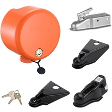 Uimoso Trailer Coupler Lock for 1-7/8, 2, and 2-5/16-Inch RV Couplers