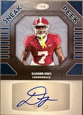 DaShawn Jones 2025 Rookie Low Series Sneak Peek Auto. SPA-DJ Alabama