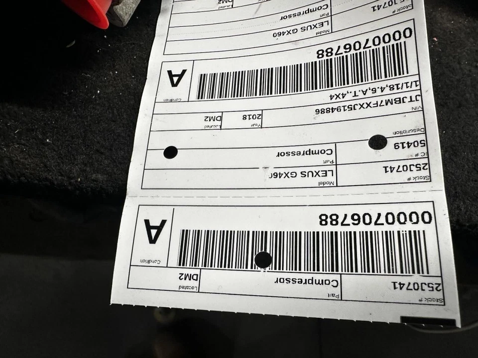 Compresor de CA compatible con 10-23 LEXUS GX460 2045967 Foto 3 de 3