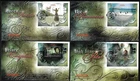 NEW ZEALAND 2008 Narnia, Prince Caspian, Set of 4 M/S's on FDC